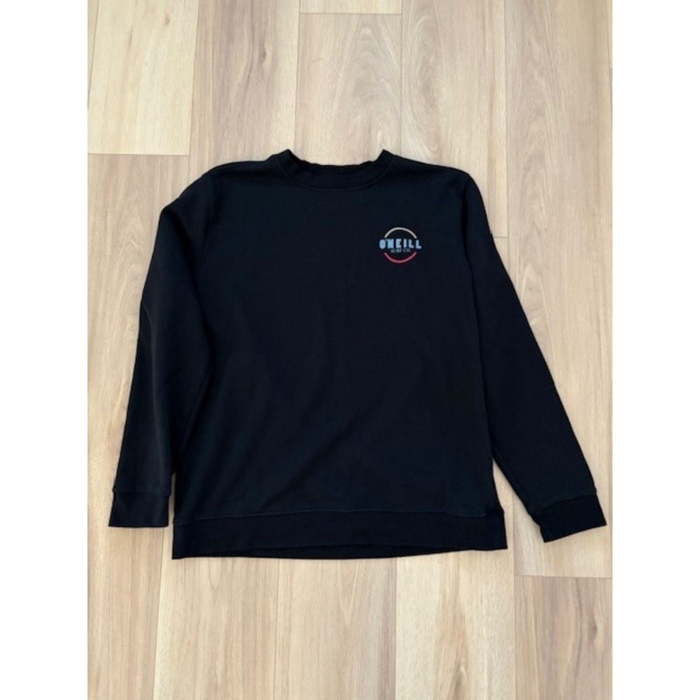 O'Neill Surf Co‎ Black Sweatshirt Mens Size L First Name in the Water